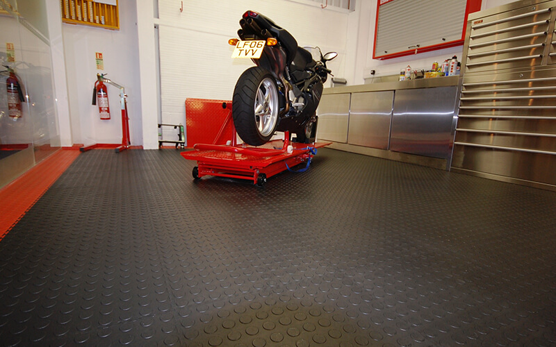 Garage Mot Centre Workshop Flooring Easy Install